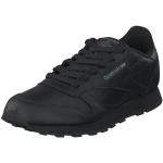 Chaussures de running Reebok Classic Leather noires en caoutchouc Pointure 35 look casual pour homme en promo 