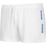 Shorts de running Reebok blancs en coton Taille M pour femme 