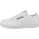 Baskets basses Reebok Club C 85 blanches look casual pour homme 