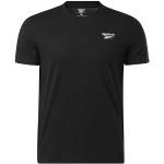 T-shirts basiques Reebok Identity noirs en coton Taille 3 XL pour homme en promo 