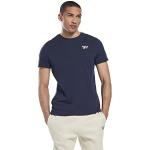 T-shirts Reebok Identity bleus en jersey à manches courtes à manches courtes à col rond Taille XL look fashion pour homme 