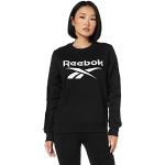 Maillots de sport Reebok Identity noirs en polaire Taille S look fashion pour femme 