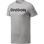 T-shirts col rond Reebok gris à manches courtes à col rond Taille M pour homme en promo 