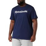 T-shirts col rond Reebok blancs à manches courtes à col rond Taille XS pour homme en promo 