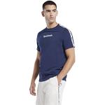 T-shirts Reebok bleus à manches courtes à manches courtes Taille M look fashion pour homme 