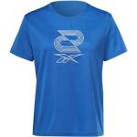 T-shirts de sport Reebok Speedwick bleus Taille L look fashion pour femme 