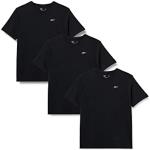 Chemises Reebok noires à manches courtes à manches courtes à col rond en lot de 3 Taille XL look fashion pour homme 