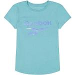 T-shirts à col rond Reebok bleus en coton classiques pour garçon de la boutique en ligne Amazon.fr 