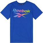 T-shirts à col rond Reebok bleu roi en jersey pour fille de la boutique en ligne Amazon.fr Amazon Prime 