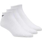 Chaussettes de sport Reebok blanches Taille M pour homme en promo 