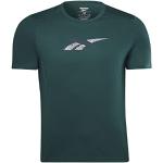 T-shirts Reebok Speedwick vert sapin Taille S look fashion pour homme 