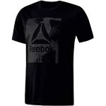 T-shirts Reebok noirs Taille S look fashion pour homme 