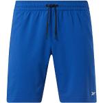 Shorts de sport Reebok Workout bleus en polyester Taille S look fashion pour homme en promo 
