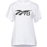 T-shirts col rond Reebok x victoria beckham blancs en coton à manches courtes à col rond Taille XS pour femme 