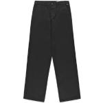 Pantalons chino Reell noirs en coton Taille 3 XL pour femme en promo 