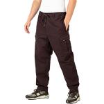 Pantalons cargo Reell rouges Taille XL look fashion pour homme 