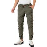 Pantalons cargo Reell verts Taille S look fashion pour homme en promo 