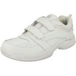 Baskets velcro blanches Pointure 44,5 look fashion pour homme 