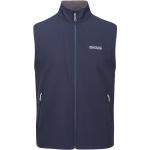 Gilets zippés Regatta bleus en polyester à col rond Taille 5 XL pour homme en promo 