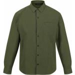 Chemises saison été Regatta vertes en coton à manches courtes à manches courtes Taille 3 XL pour homme 