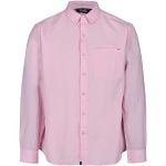 Chemises Regatta roses en coton à manches longues bio à manches longues Taille M look casual pour homme 