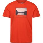 T-shirts Regatta Fingal orange look fashion pour homme 