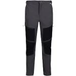 Pantalons de randonnée Regatta gris foncé coupe-vents look fashion pour homme 