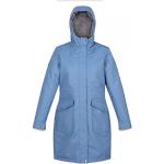 Manteaux en laine Regatta bleus en polyester imperméables respirants Taille XL look fashion pour femme 