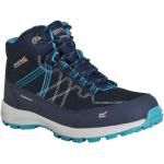 Chaussures de randonnée Regatta bleues en fil filet résistantes à l'eau Pointure 36 pour femme 