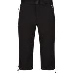 Vêtements de randonnée saison été Regatta noirs en fibre synthétique avec ceinture coupe-vents stretch Taille 3 XL pour homme en promo 