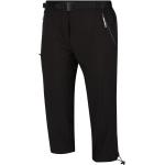 Vêtements de randonnée saison été Regatta noirs en fibre synthétique avec ceinture coupe-vents stretch Taille XS pour femme en promo 