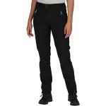 Pantalons de randonnée Regatta noirs avec ceinture stretch Taille XL pour femme 
