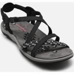 Sandales nu-pieds Skechers Reggae noires Pointure 38 pour femme 