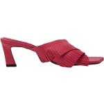 Sandales à talons Reike Nen roses en cuir lisse à franges Pointure 37 classiques pour femme 