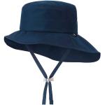 Chapeaux d'été bleus en polyester 52 cm 