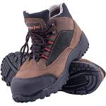 Chaussures de travail  marron résistantes à la chaleur à lacets Pointure 46 look fashion pour homme 