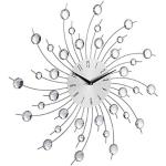 Horloges design Relaxdays argentées à strass 