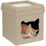 Maisons Relaxdays pour chat Taille XL 