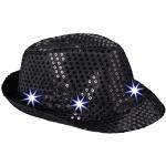 Chapeaux Fedora pour enterrement Relaxdays noirs à sequins 58 cm Tailles uniques pour femme 