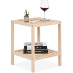Tables d'appoint Relaxdays marron en pin 