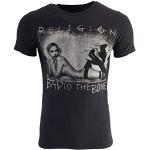 Religion Clothing T-shirt Bad to The Bone pour homme Noir Taille S