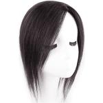RemeeHi Extensions de cheveux humains à clipser pour femme - Couleur naturelle - 20 cm