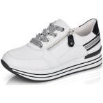 Chaussures basses Remonte blanches respirantes Pointure 43 look fashion pour femme 