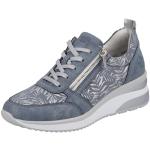 Chaussures de sport Remonte bleus clairs en polyuréthane légères Pointure 38 look fashion pour femme 