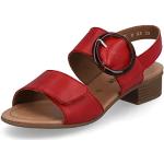 Sandales Remonte rouges en cuir Pointure 39 classiques pour femme 