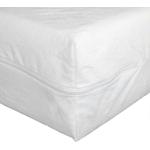 Alèses de lit blanches 160x200 cm 