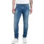 Jeans slim Replay bleus en denim stretch Taille M W36 look fashion pour homme en promo 
