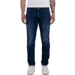 Jeans slim Replay bleus en denim stretch Taille M W31 look fashion pour homme en promo 