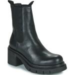 Boots Chelsea Replay noires Pointure 41 avec un talon entre 7 et 9cm pour femme en promo 