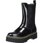 Boots Chelsea Replay Doc noires en caoutchouc pour pieds étroits Pointure 41 look fashion pour femme 